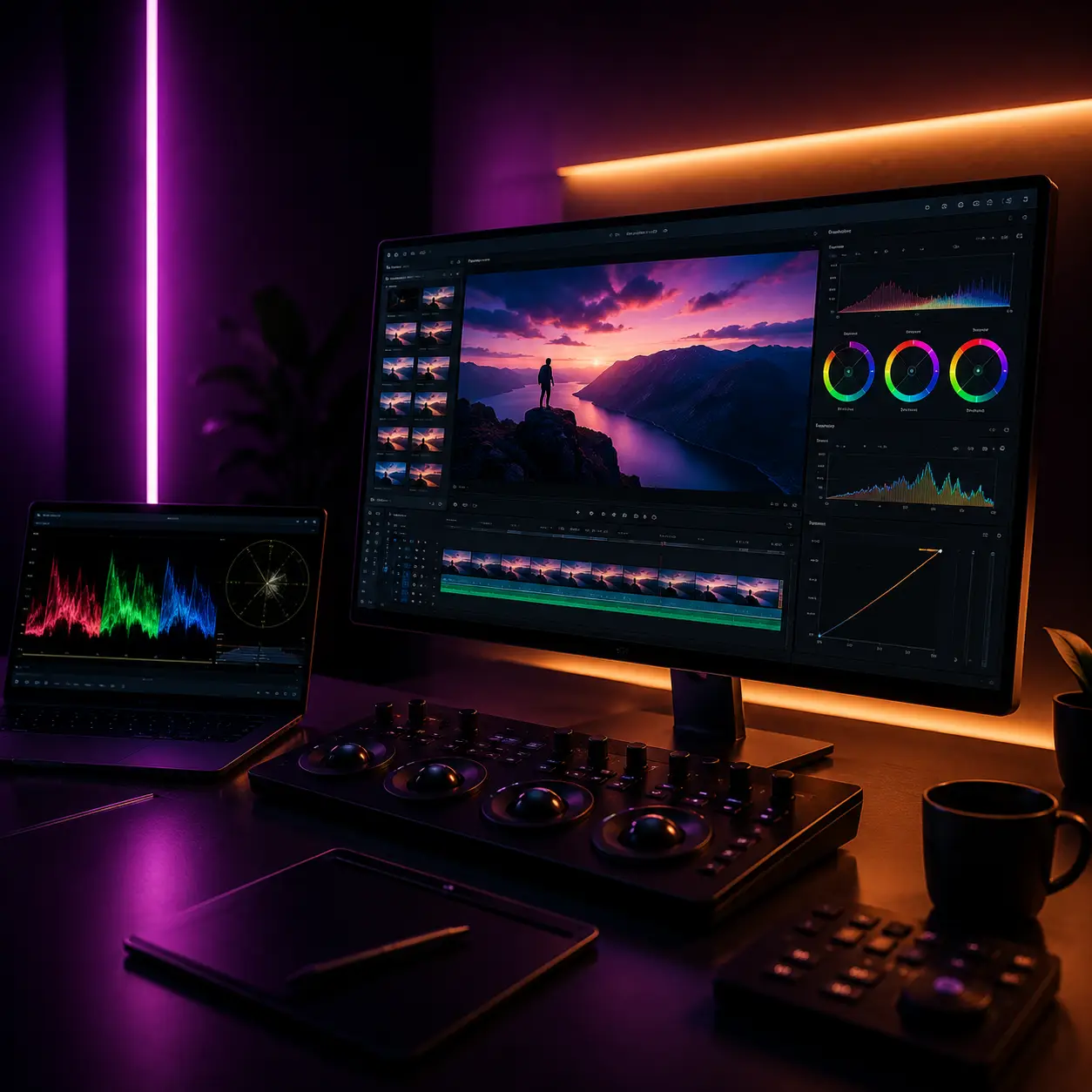 Profesionalna foto i video postprodukcija Crna Gora – Falcon Technology